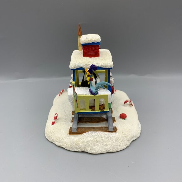 Vintage Danbury Mint Looney Tunes Christmas Express Train in Original Box - Picture 14 of 16